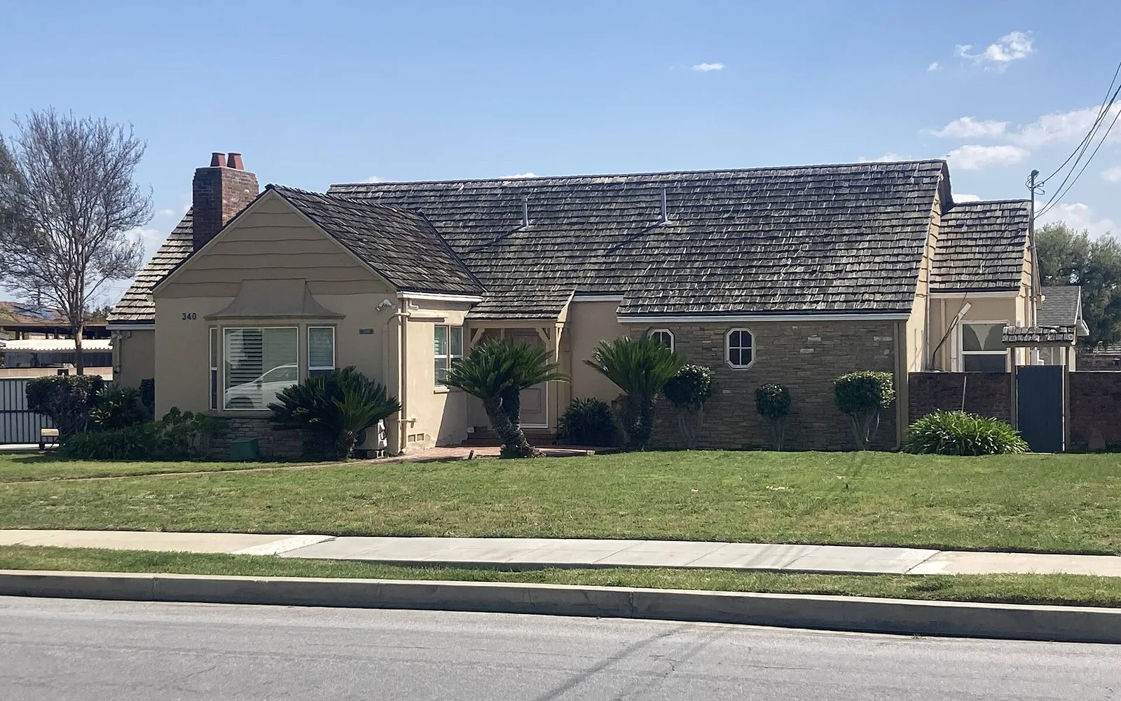 Residential houses in Arcadia, California