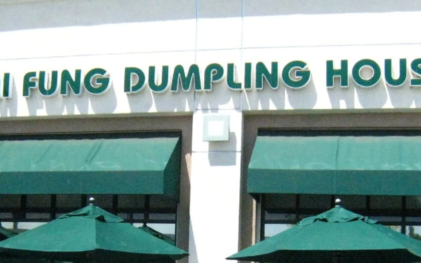 Din Tai Fung restaurant storefront in Arcadia, California